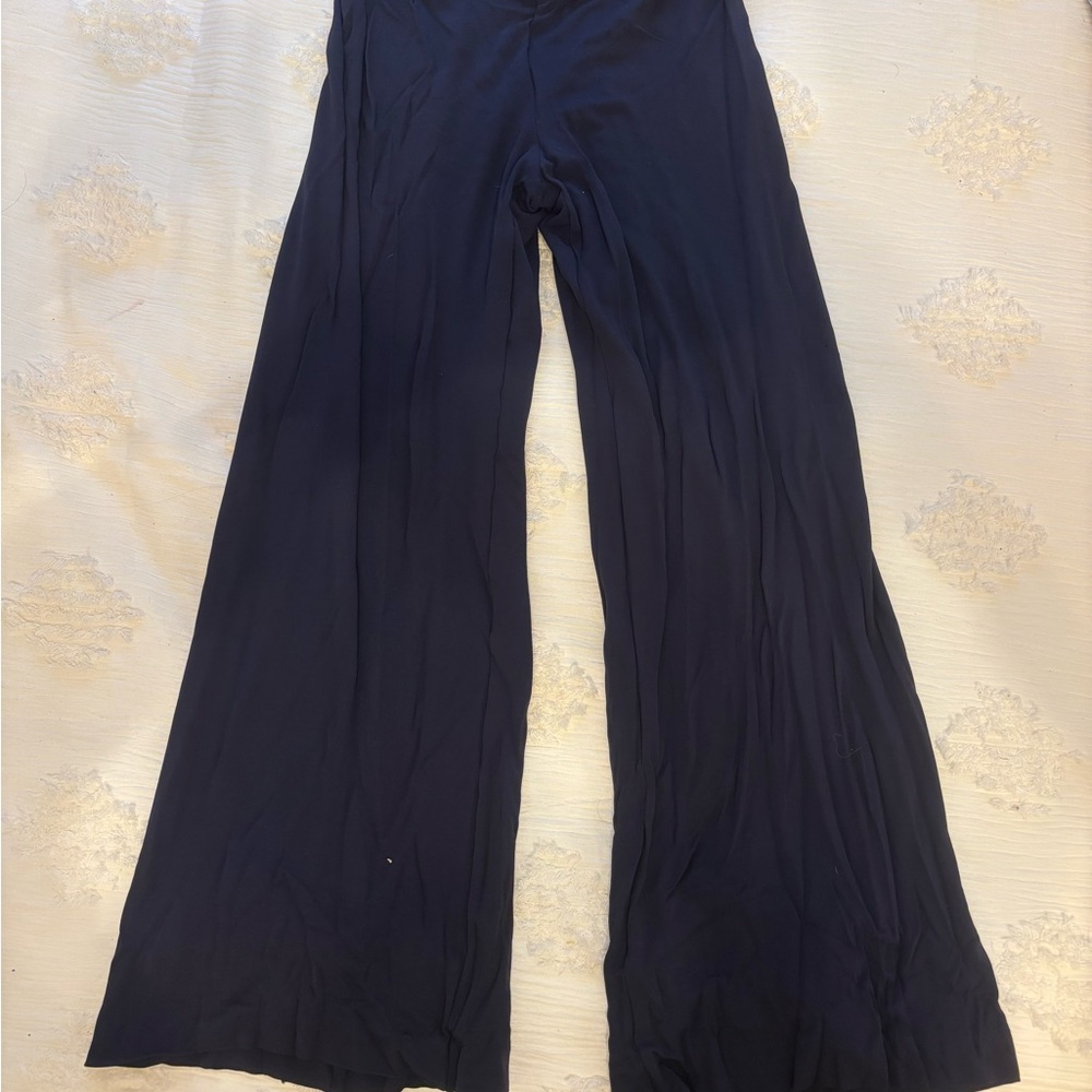 Missoni Navy Wide-Leg Pants
